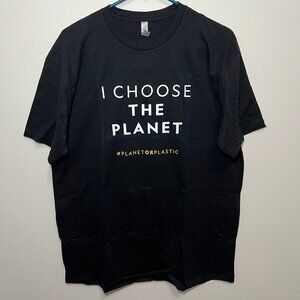 Nat Geo - I Choose The Planet - Black T-Shirt - Unisex L
